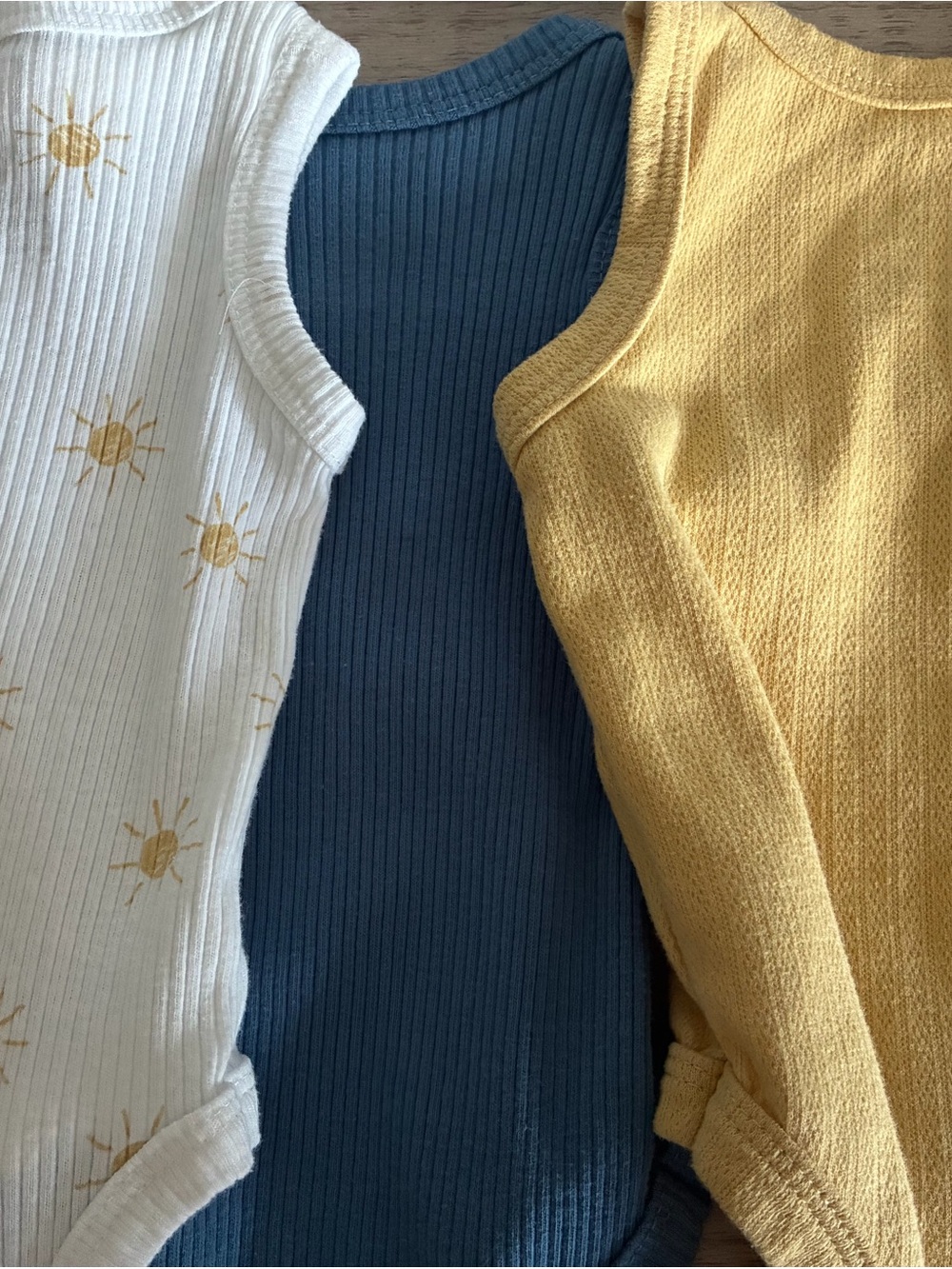 0-3m Rachel Zoe Ribbed Tank Top onesies